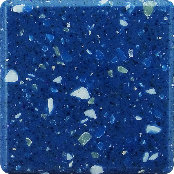 Blue color Counter top Acrylic Solid Surface Sheet for counter top Vanity top Solid surface 