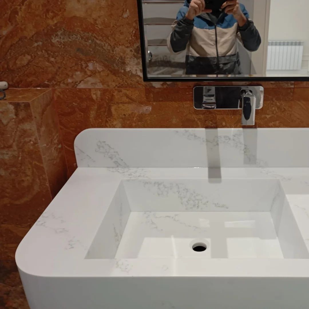 Solid surface sheet Bending performance Countertops Kitchen cabinet Table Top Marble stone Artificial Stone Sheet Pure Acrylic Solid Surface Sheet