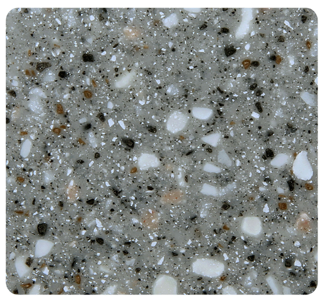 Grain color 3660*760*120mm Counter top Acrylic Solid Surface Sheet for counter top Vanity top Solid surface 