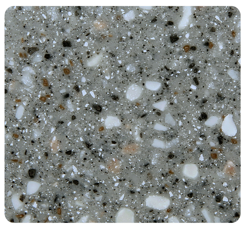 Grain color 3660*760*120mm Counter top Acrylic Solid Surface Sheet for counter top Vanity top Solid surface 