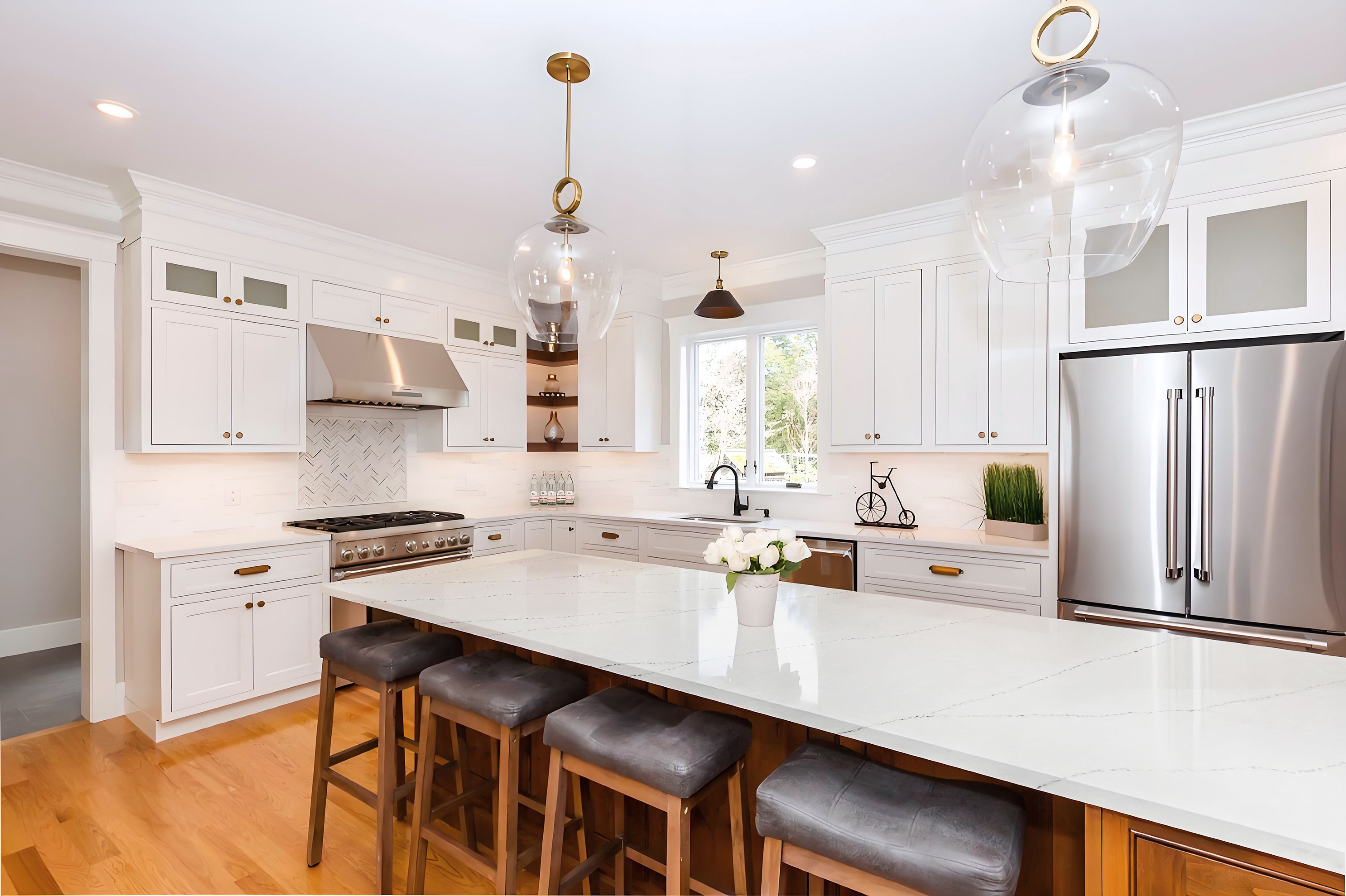 Acrylic Solid Surface Kitchen Counter Top Is A Good Choice for Modren Kitchen