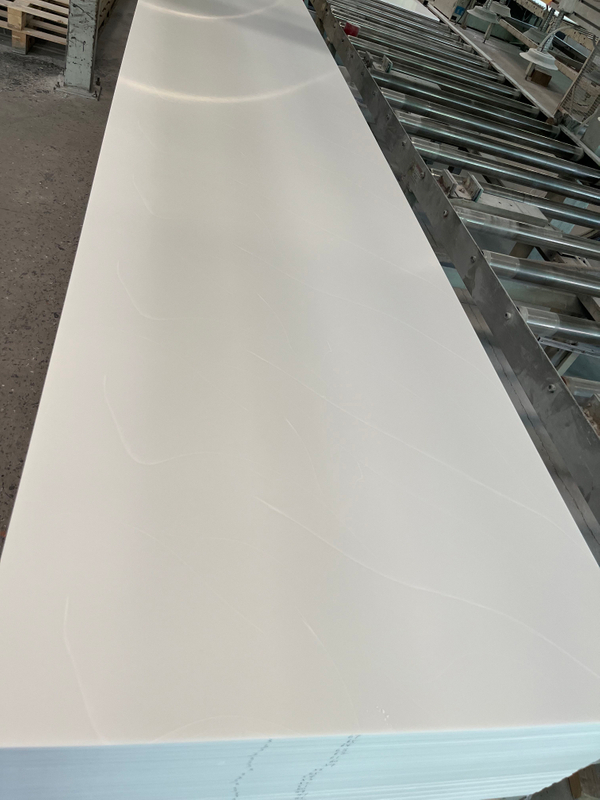 Marble Color Acrylic Solid Surface Sheet for receiption desk kitchen counter top artificial stone