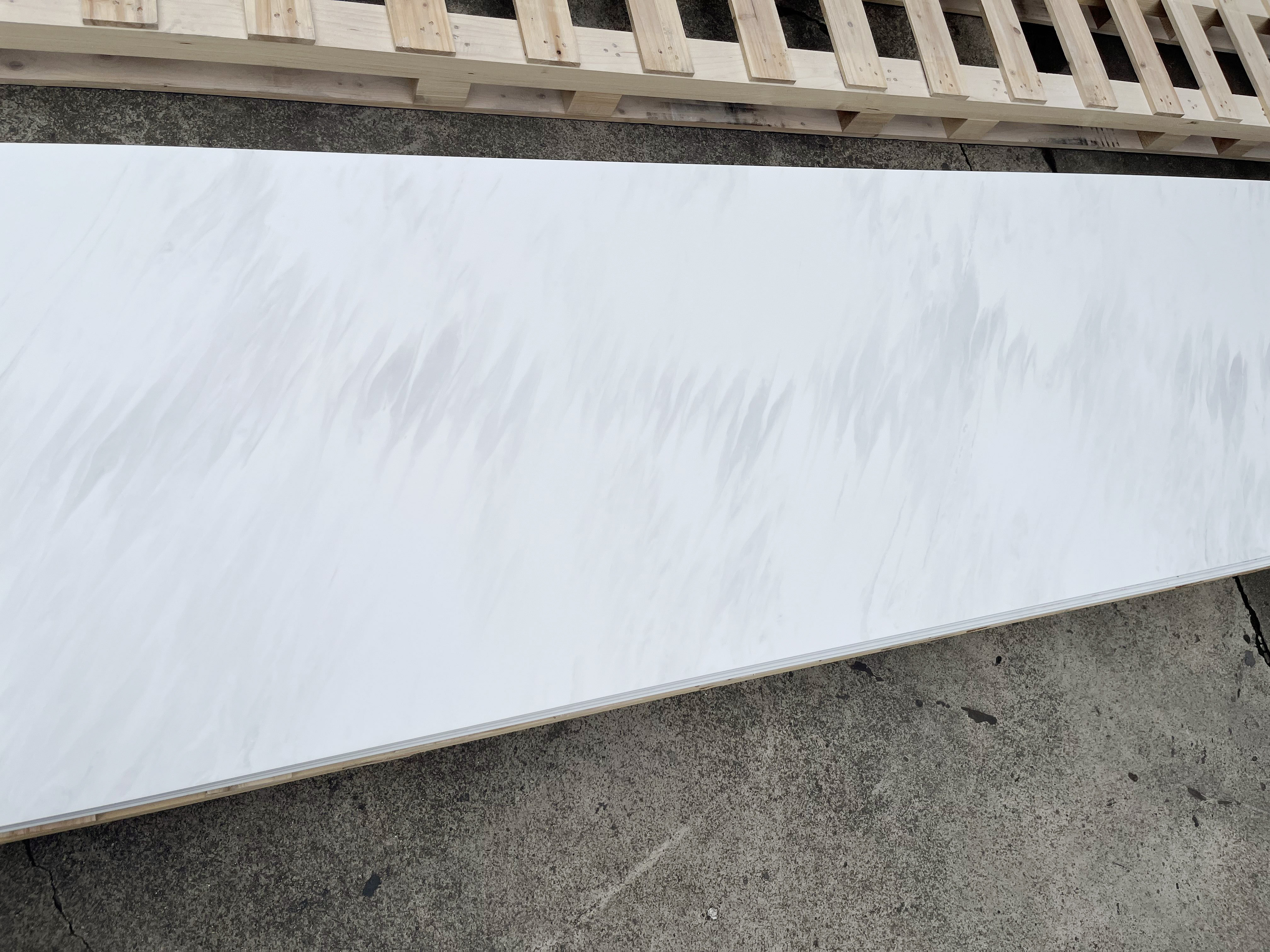 Building materials Koris new color Kitchen marble stone Artificial Stone Sheet Korean Modified Pure Acrylic Solid Surface Sheet Countertops 