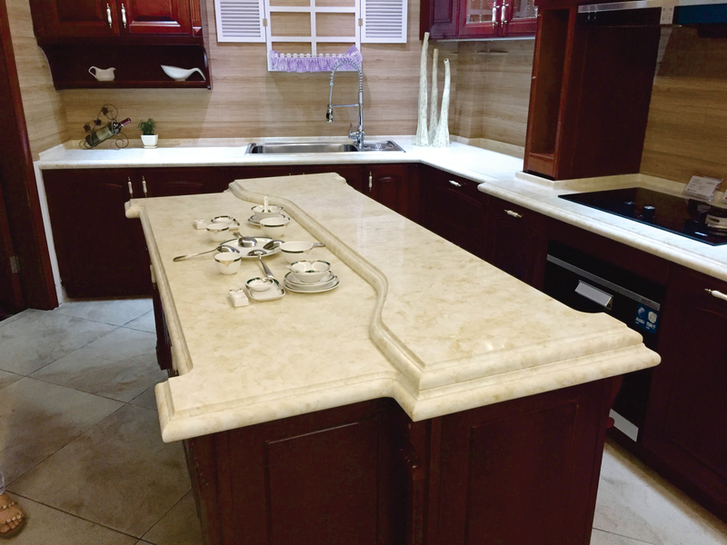 Recepition desk Koris solid surface Material Big Slab Acrylic bathroom Solid Surface Sheet kitchen table wall slaps