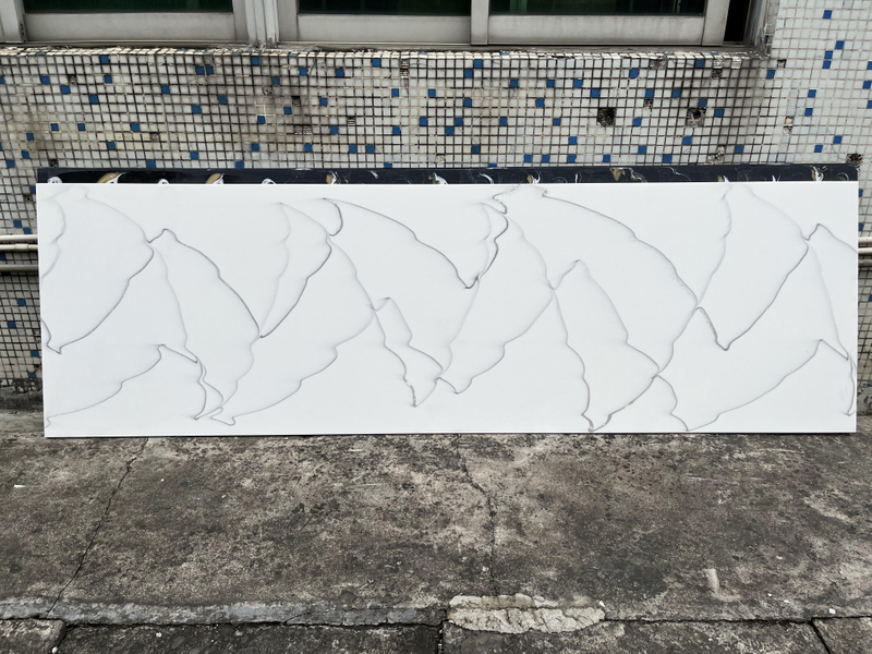  New color Acrylic Solid Surface Sheet for receiption desk kitchen counter top Artificial marble