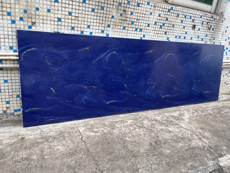 Koris New Develop Color Acrylic Solid Surface Sheets Artificial Stone Slabs 