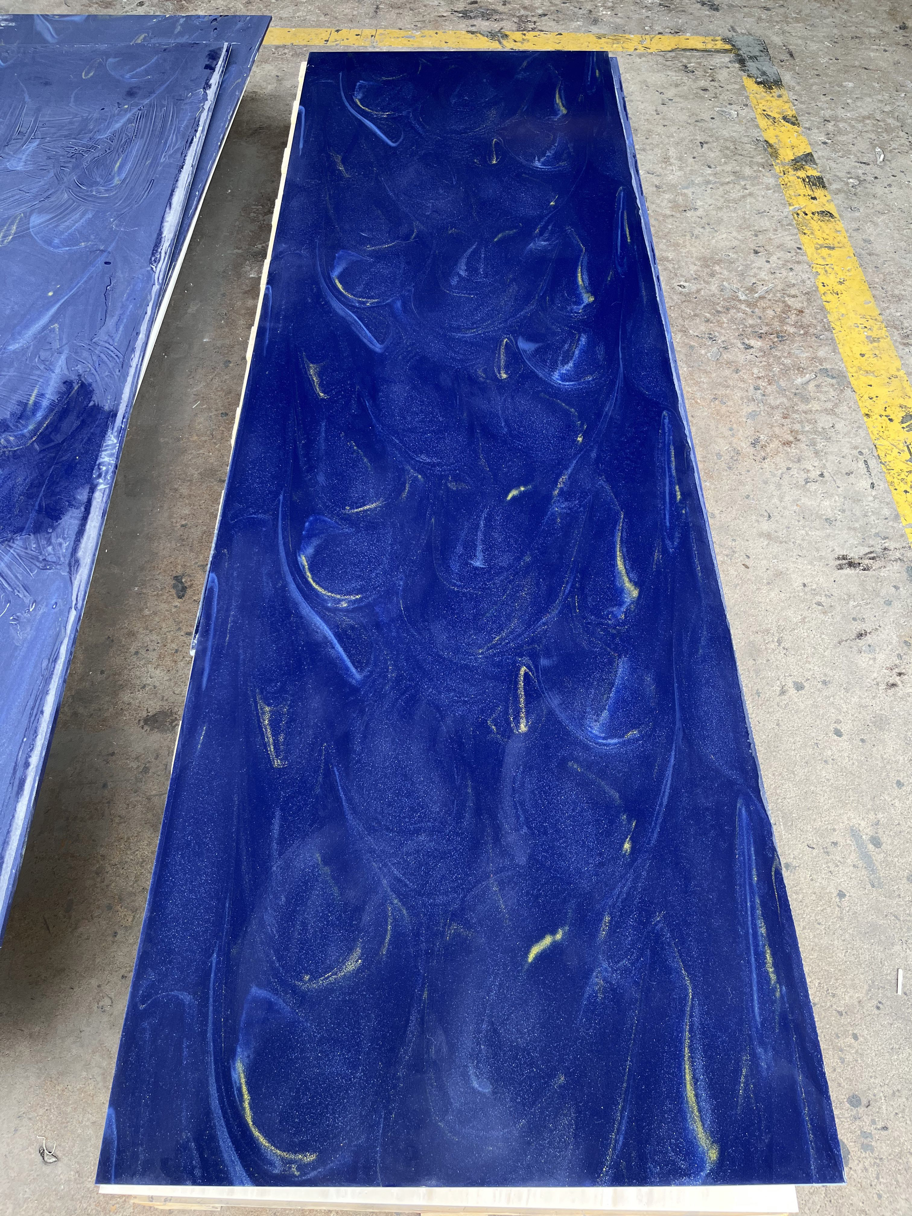 Koris New Develop Color Acrylic Solid Surface Sheets Artificial Stone Slabs 