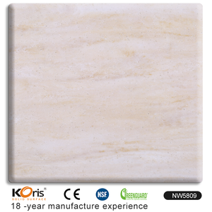 Wholesale price customized thickness 6-30 mm Veined Acrylic Solid Surface counter top