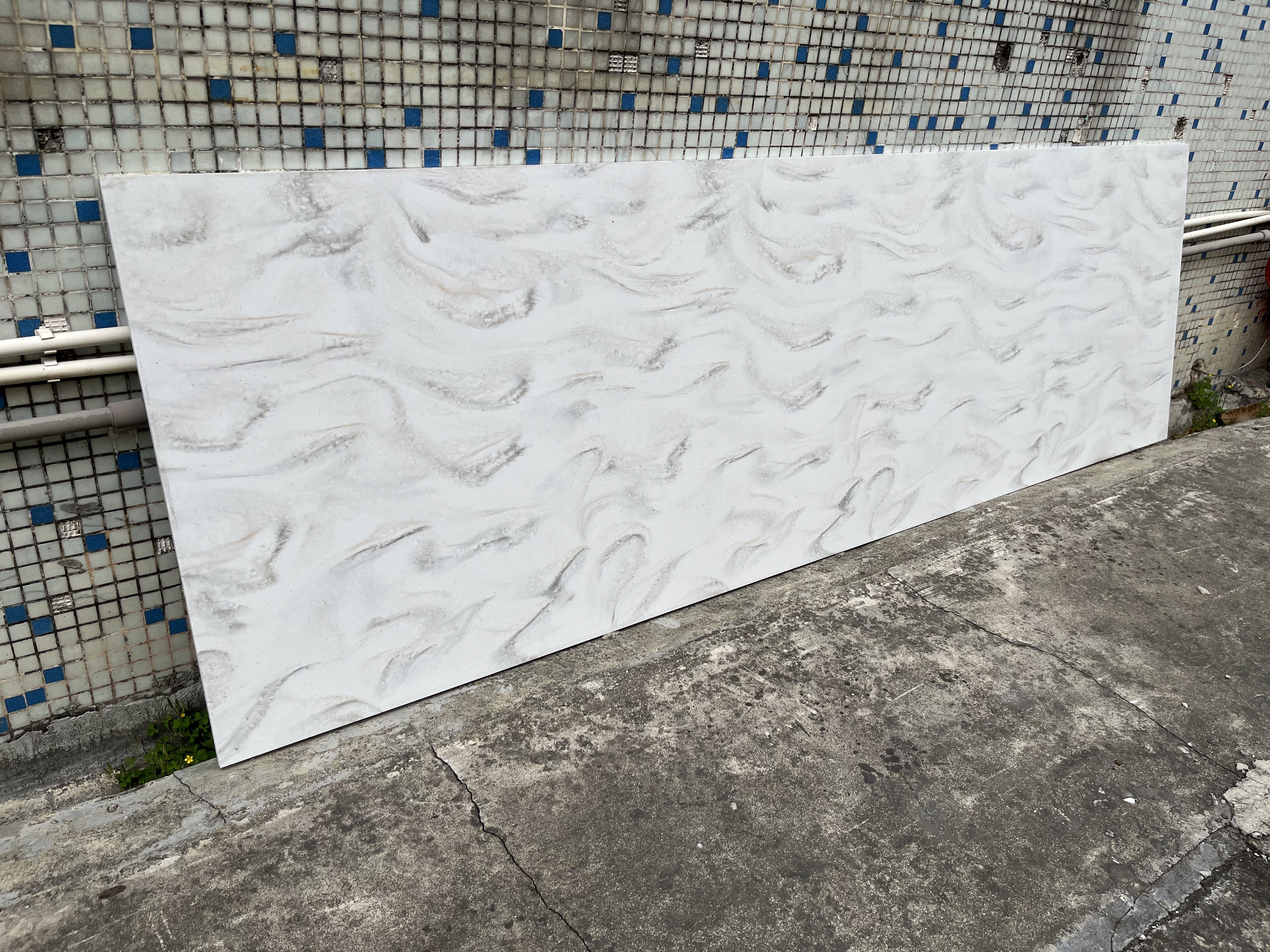 New Develop color Construction Artificial Stone Material Big Slab Acrylic Solid Surface Sheet