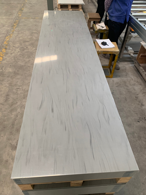 Brand Koris Acrylic Solid Surface Sheet for receiption desk kitchen counter top